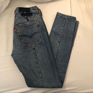 Medium wash Levi jeans